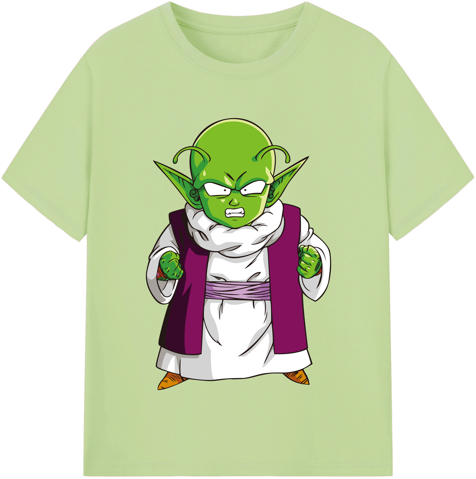 （画像用） ドラゴンボール ピッコロ DRAGON BALL Piccolo 綿100％半袖Tシャツ（フロントプリント）